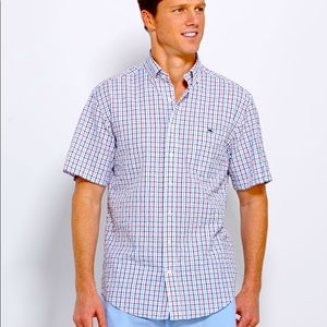 Vineyard Vines ShortSleeve Seersucker Tucker Shirt